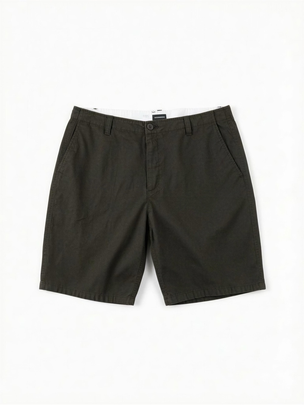 Dockers Olive Flat-Front Casual Shorts